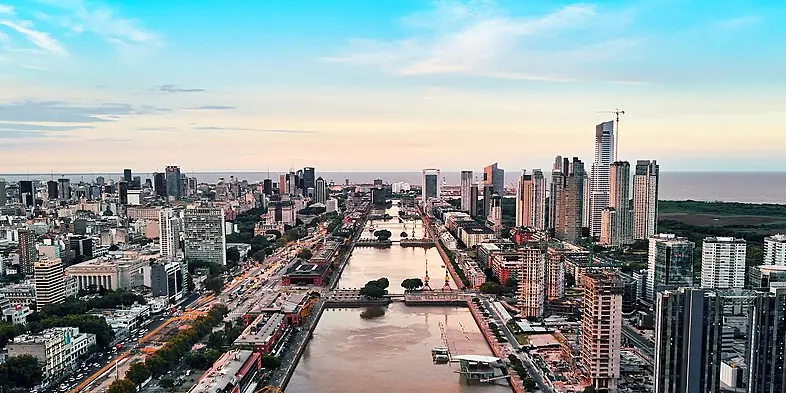 Buenos Aires, Argentina — one of the two cities compared here