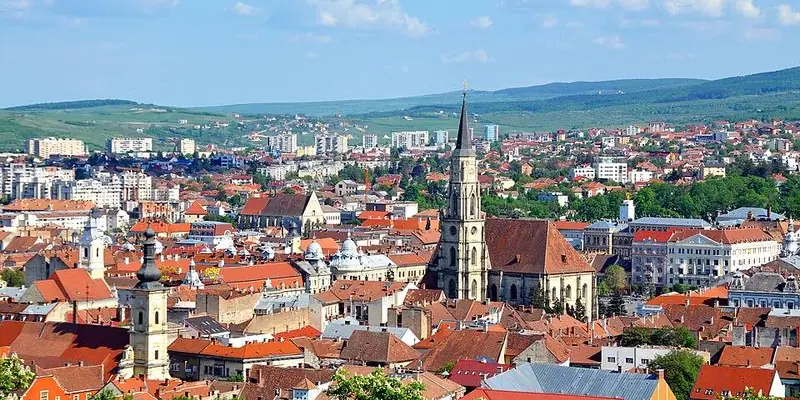 Cluj-Napoca, Romania — one of the two cities compared here