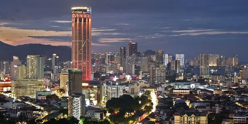 George Town, Malaysia — one of the two cities compared here