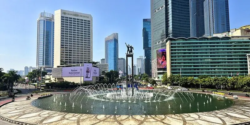 Jakarta, Indonesia — one of the two cities compared here