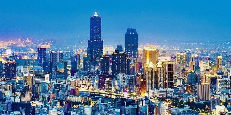 Kaohsiung City, Taiwan — one of the two cities compared here