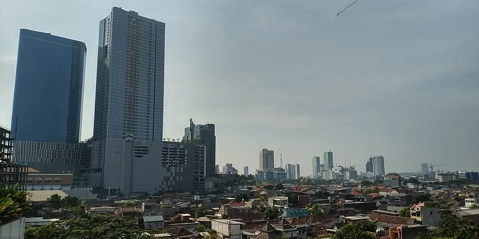 Surabaya, Indonesia — one of the two cities compared here