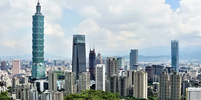 Taipei City, Taiwan — one of the two cities compared here